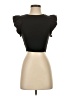 Zara Black Short Sleeve Top Size S - photo 1