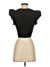 Zara Black Short Sleeve Top Size S - photo 2