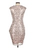 Venus 100% Polyester Animal Print Tan Cocktail Dress Size 8 - photo 2