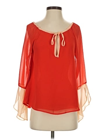 PJK Patterson J. Kincaid 3/4 Sleeve Blouse (view 1)