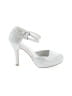 Dream Pairs Silver Heels Size 6 - photo 1