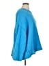 Free People Solid Blue Pullover Sweater Size XL - photo 4