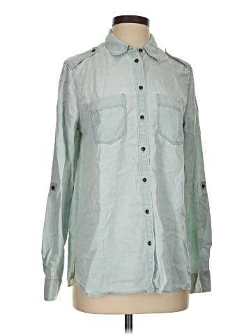 Express Long Sleeve Button-Down Shirt (view 1)