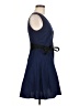 Thakoon Solid Blue Casual Dress Size 6 - photo 4
