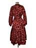 Ulla Johnson Animal Print Red Casual Dress Size 6 - photo 2