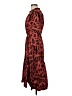 Ulla Johnson Animal Print Red Casual Dress Size 6 - photo 5