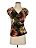 Vince Camuto Black Short Sleeve Blouse Size S (petite) - photo 1