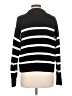 Old Navy 100% Cotton Stripes Black Pullover Sweater Size M - photo 2