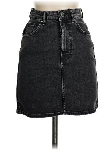Zara TRF Denim Skirt (view 1)