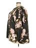 T Tahari 100% Polyester Floral Black Green 3/4 Sleeve Blouse Size 5X (estimated) - photo 5