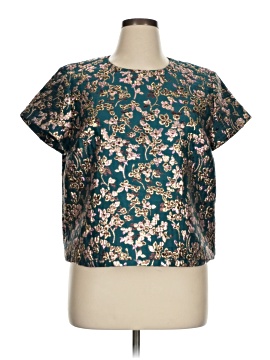 J.Crew Collection Short Sleeve Blouse