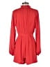 Express X LadyGang 100% Polyester Solid Red Romper Size 4 - photo 2
