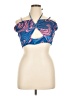 Divided by H&M 100% Elastane Blue Sleeveless Blouse Size XL - photo 1