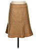 Gap Solid Tan Wool Skirt Size 4 - photo 1