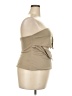 Zara Tan Sleeveless Blouse Size XXL - photo 4