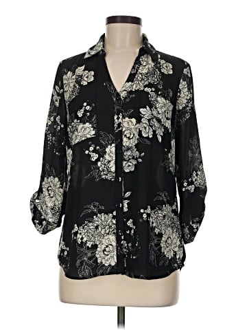 Iz Byer 3/4 Sleeve Blouse (view 1)