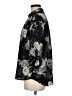 Iz Byer 100% Polyester Floral Black 3/4 Sleeve Blouse Size M - photo 5