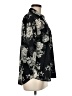 Iz Byer 100% Polyester Floral Black 3/4 Sleeve Blouse Size M - photo 4