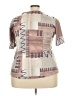 Unbranded Tan Short Sleeve Blouse Size 3X - photo 2