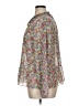 Gap Floral Ivory Long Sleeve Blouse Size XL - photo 5