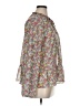 Gap Floral Ivory Long Sleeve Blouse Size XL - photo 4