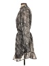 WAYF Paisley Gray Cocktail Dress Size S - photo 5