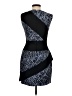 BCBGMAXAZRIA Graphic Blue Cocktail Dress Size 2 - photo 2