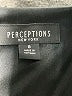 Perceptions Print Blue Casual Dress Size 8 - photo 8
