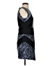 BCBGMAXAZRIA Graphic Blue Cocktail Dress Size 2 - photo 4
