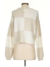 Jessica Simpson Checkered-gingham Ivory Pullover Sweater Size XS - photo 2