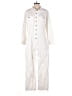 Boyish 100% Cotton Solid White Jumpsuit Size S - photo 1