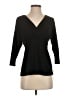 L.L.Bean Black 3/4 Sleeve Top Size S - photo 1