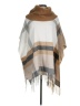 V.Fraas 100% Acrylic Tan Poncho One size - photo 1