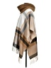 V.Fraas 100% Acrylic Tan Poncho One size - photo 5