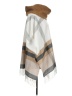 V.Fraas 100% Acrylic Tan Poncho One size - photo 4
