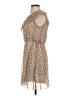 rue21 100% Polyester Paisley Tan Casual Dress Size S - photo 5