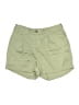 A New Day Solid Green Khaki Shorts Size L - photo 1