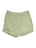 A New Day Solid Green Khaki Shorts Size L - photo 2