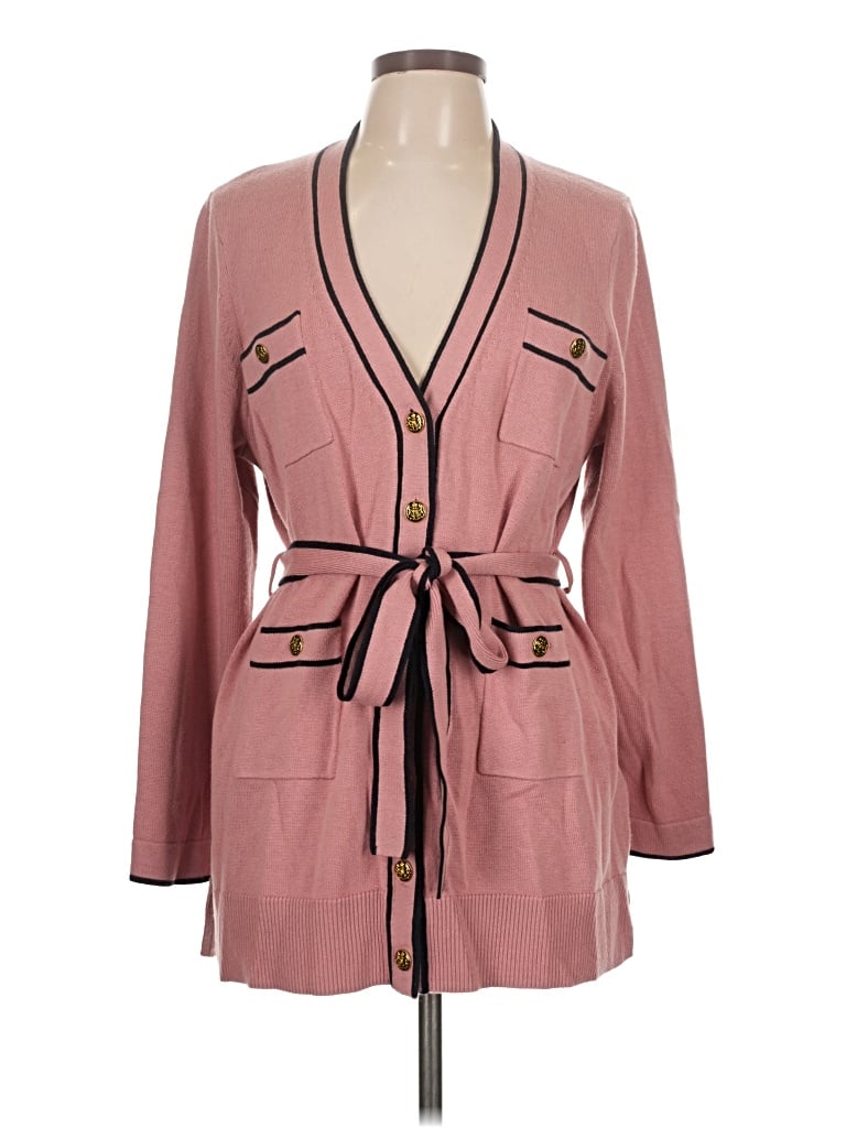 Lk Bennett Cardigan Sweater In Pink