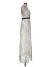 BCBGMAXAZRIA 100% Polyester Silver Cocktail Dress Size 0 - photo 4