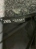 Zara 100% Polyester Solid Black Casual Dress Size M - photo 7