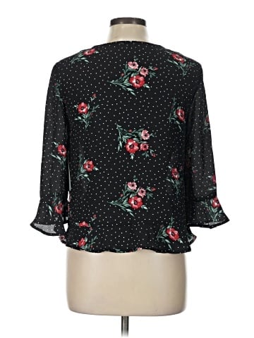 Lily White 3/4 Sleeve Blouse (view 2)
