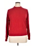 White Stag 100% Acrylic Solid Red Turtleneck Sweater Size XL - photo 1