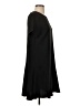 Mossimo 100% Polyester Solid Black Casual Dress Size S - photo 4