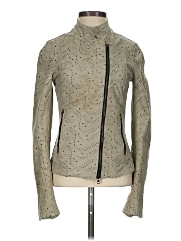 Dacute Leather Jacket (view 1)