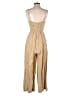 Madewell 100% Linen Stripes Tan Jumpsuit Size 2 - photo 2