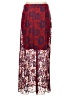 G.I.L.I. Paisley Red Casual Skirt Size S - photo 2
