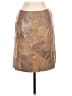 Assorted Brands 100% Polyester Tan Faux Leather Skirt Size 7 - photo 2