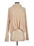 Isalis 100% Polyester Metallic Tan Turtleneck Sweater Size S - photo 1