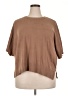 Splendid Brown Short Sleeve Top Size XXL - photo 1